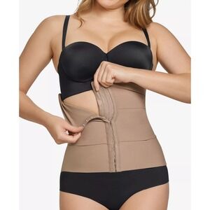 Leonisa Women's 3 Belt with Lumbar Support Custom Waist Cincher‎ Size M / L